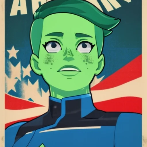 Loratendi-lora1 A Screen Print Of Tendi Wearing An American...