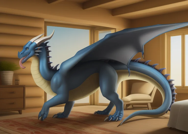 Male, Solo, E621, High Resolution, Feral Dragon, Feralderg,...