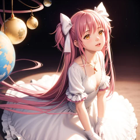 Masterpiece, Best Quality,1girl, Solo, Long Hair, Ultimate M... — Stable Diffusion AI Prompt: masterpiece, best quality,1girl, solo, long hair, ultimate madoka, yellow eyes,...