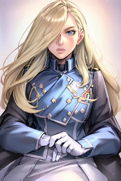Upper Body, Woman, Oliviermiraarmstrong, Blue Uniform, Lorao...