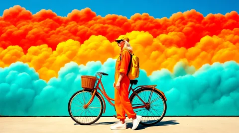 Create Image Surrealist Digital Art, High-concept Fashion Ph... — Stable Diffusion AI Prompt: CREATE IMAGE Surrealist digital art, high-concept fashion photography, a woman s...