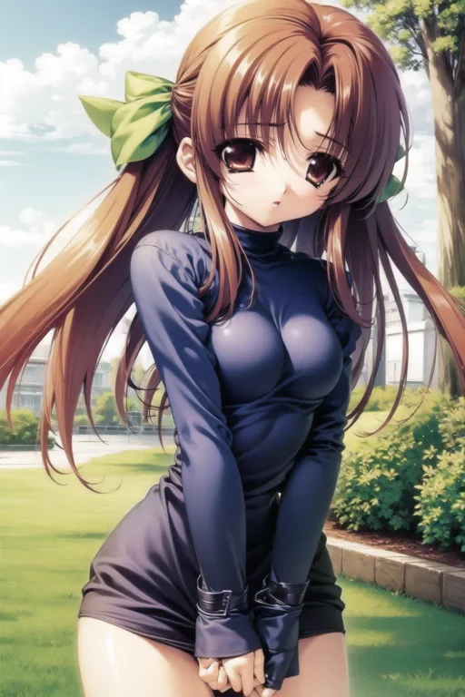 1girl, Game Cg, Outdoors, Tachi-e, Standing, Eiennoaselia, L...