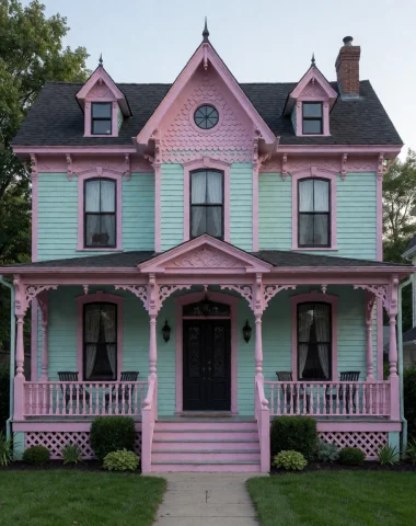 Generation Modekrea2txt2img Positive Promptpastelg0th House... — Stable Diffusion AI Prompt: Generation Mode:krea2_txt2img Positive Prompt:PastelG0th house Model:Krea-2 Turb...