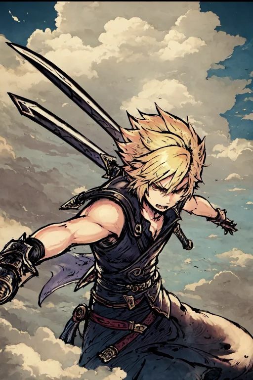 Artbytokiame, Masterpiece, Best Quality, 1boy, Blonde Hair,...