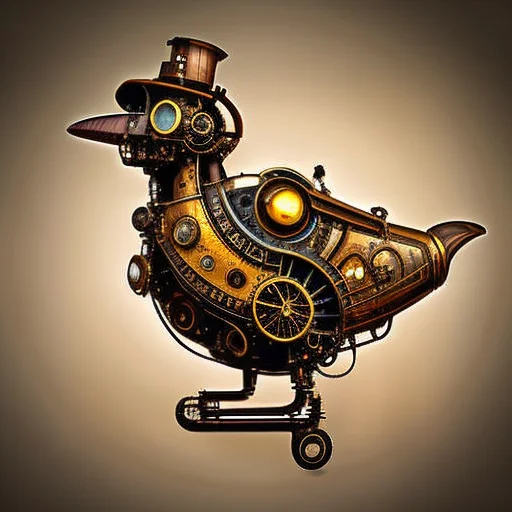 Steampunkai, Steampunk, Steam Powered Bird
