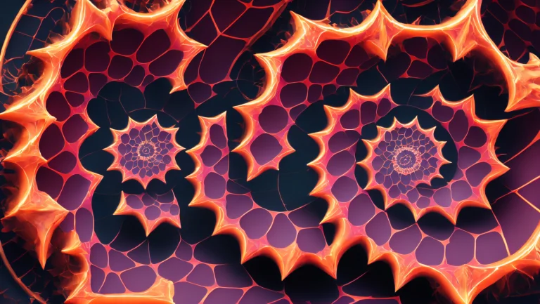 Fractal, Organic, Symmetrical, Vortex, Psychedelic, Octane O...