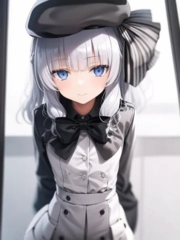 Lorasakayanagiarisu0.7, Solofocus, Black Hat, White Bow, — Stable Diffusion AI Prompt: , solo_focus, black hat, white bow,