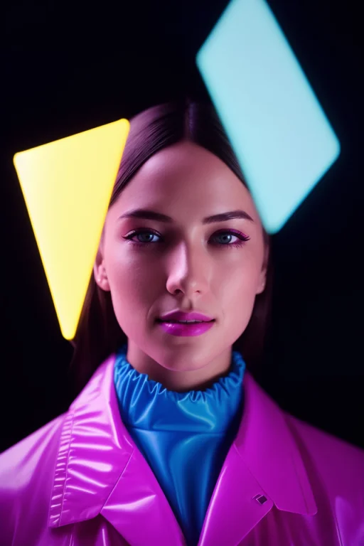 Cheeky Smile, Detailed, Negative Space, Colorgraded, Cinemat...