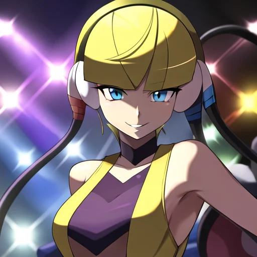 Elesa Blonde Pokemon, Loraelesa Blonde Pokemon1, Portrait, S...