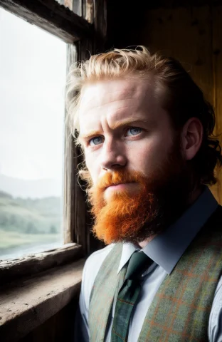 Award Winning Photo Of A Rugged Man, Style-kilt, Iphone 1 3... — Stable Diffusion AI Prompt: award winning photo of a rugged man, Style-Kilt, iphone 1 3 pro max with the tex...