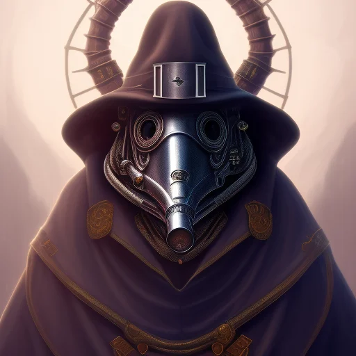 Mdjrny-v4 Style Plague Doctor, Gothic Style, Occult, Villiag...