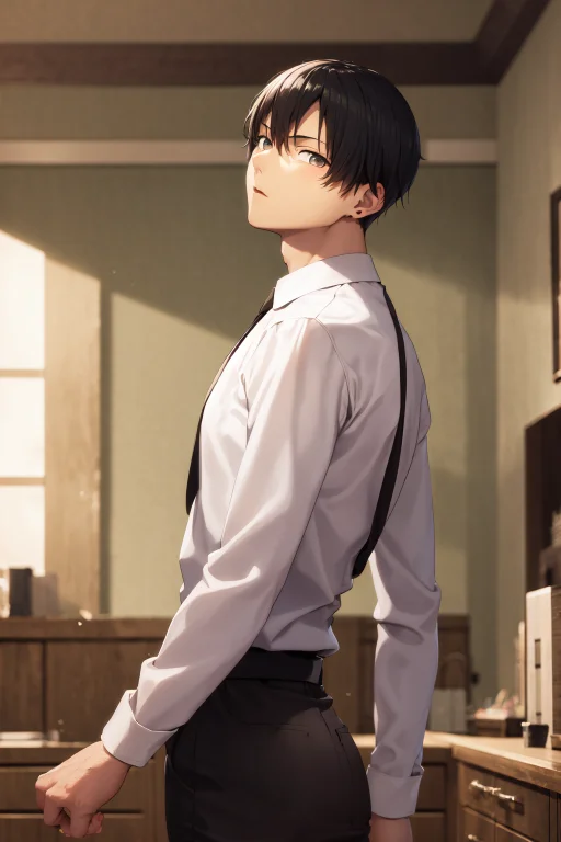 Masterpiece, Best Quality, Highres, 1boy, Expressionless, St...