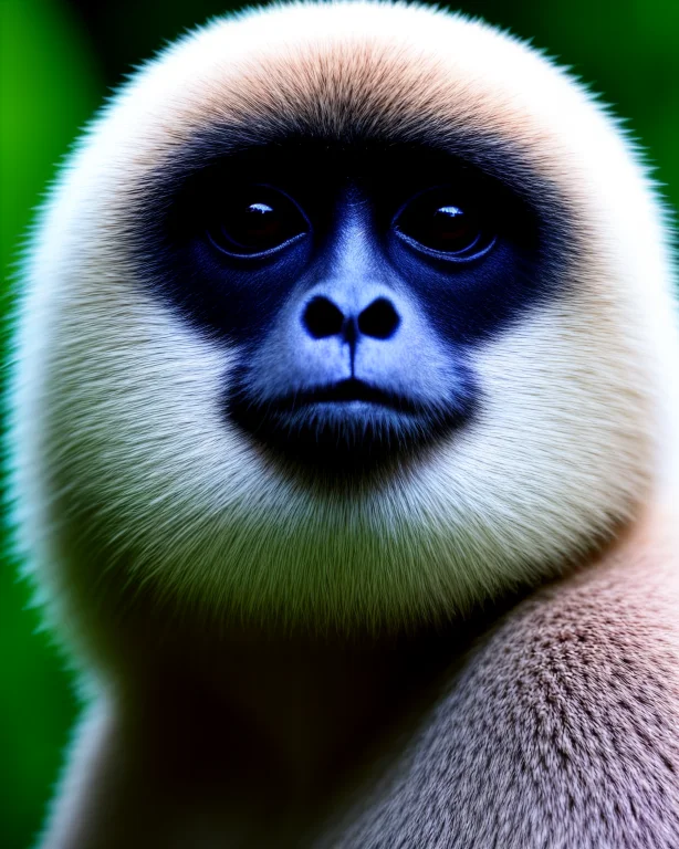 Gibbon, Close-up, Occult Symbolism, Spatial Discontinuity Lo...