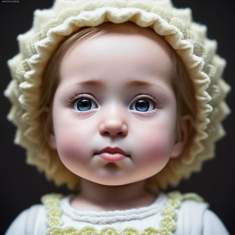 Maggie Simpson, The Simpsons, Baby, Natural Skin Texture, 24...