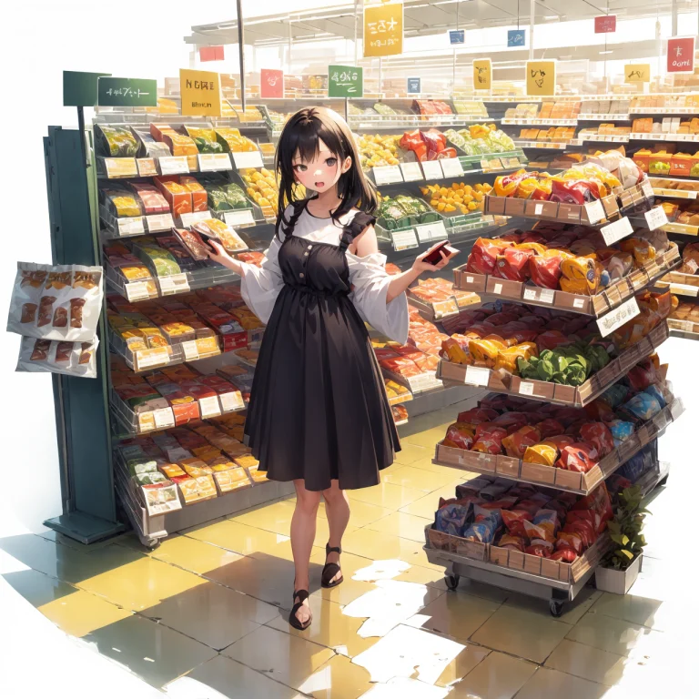 White Background1.55, Isometric, 1 Girl, Mid Shot, Full Body...