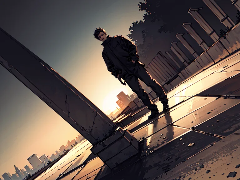Masterpiece, Best Quality, High Resolution,dutch Angle,wide...