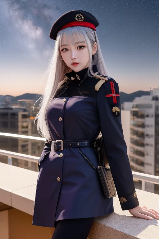 Hk4161.0, High Quality Raw Photo, Realistic, Facing Viewer,...