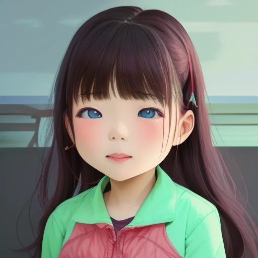 A Asian Little Girl