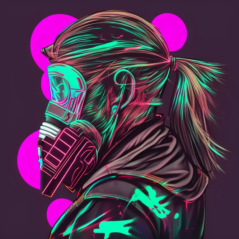 A Gorgeous Digital Painting Of A Man With A Helmet And A Lon...