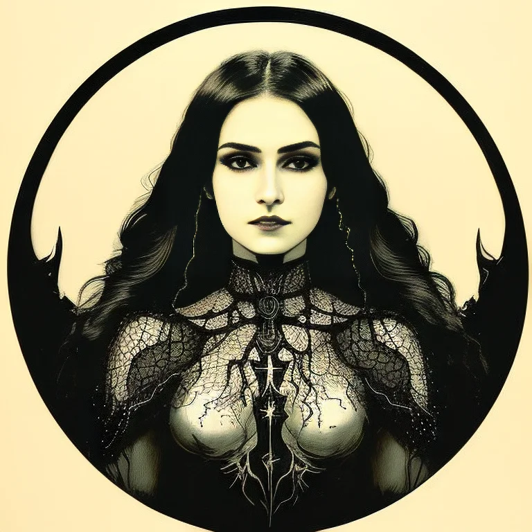 Portrait Of A Woman , Cinematic, Detailed Loramonochrome 1 W...