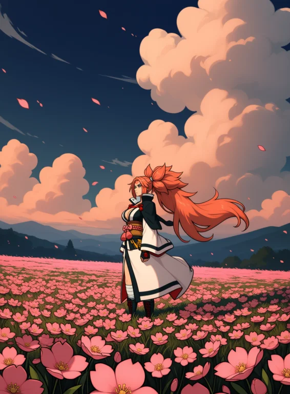 Loradangoldstyle1dangoldstyle Baiken From Guilty Gear . She...