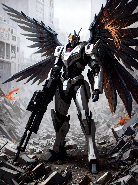 Masterpiece,highquality1.3,a Mecha1.2 Soldier Battlesuit Wit...