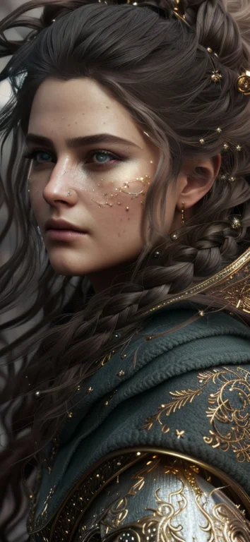 Mdjrny-v4 Style, Realistic Role-playing Face Portrait Painti...