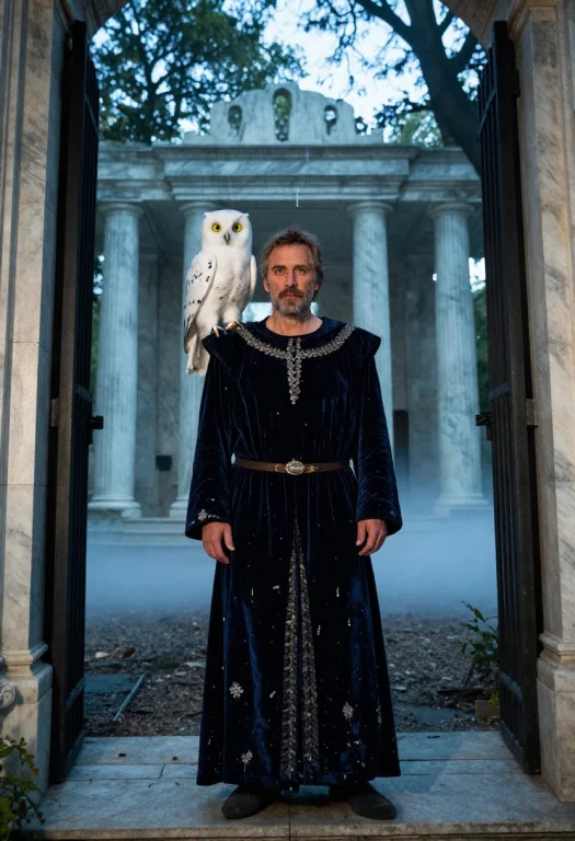 Dcdrkfntsy. Eye-level Medium Shot Of An Elven King In His Fi...