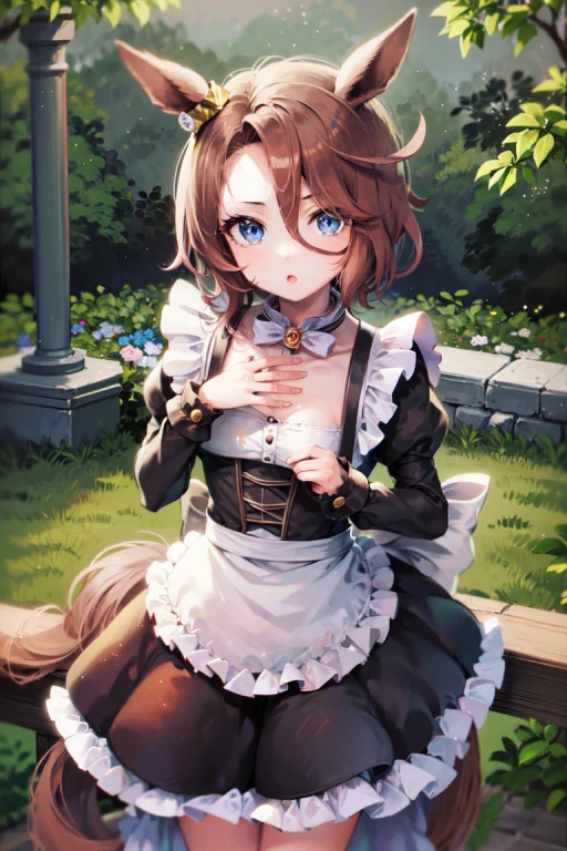 Masterpiece, Best Quality, Narita Taishin Umamusume, Maid, O...