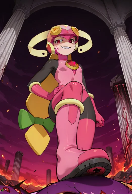 Masterpiece, Best Quality,1girl, Solo, Roll.exe, Pillar Corr...