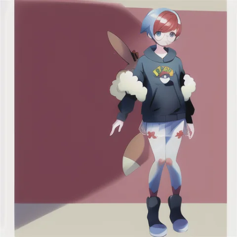 Pokemonpennydan, 1girl, Fullbody, Simplebackground, Skirt, U... — Stable Diffusion AI Prompt: pokemon_penny_dan, 1girl, full_body, simple_background, skirt, upper_body