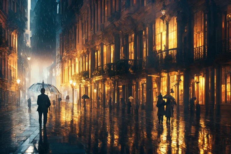 Extremely Detailed Cg Unity 8k Wallpaper, Walking In The Rai...