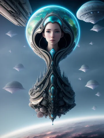 European Girl In Clouds, Tight Soft Light Suit , Pale Skin1.... — Stable Diffusion AI Prompt: European girl in clouds, (tight soft light suit ), (pale skin:1.3), beautiful ey...