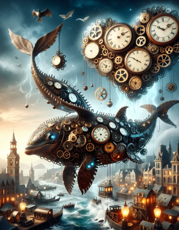 3. A Majestic Humpback Whale Floating Impossibly Above A Vic...
