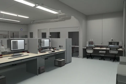 Styhuke, Nohumans, Laboratory — Stable Diffusion AI Prompt: styhuke, no_humans, laboratory