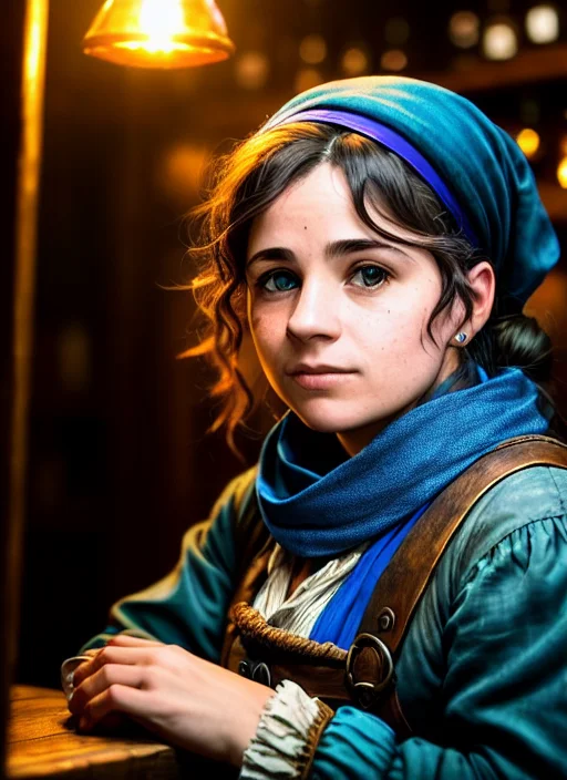 Crowdy Tabern, Ultra Realistic Photo, Portrait Of 30 Years O...