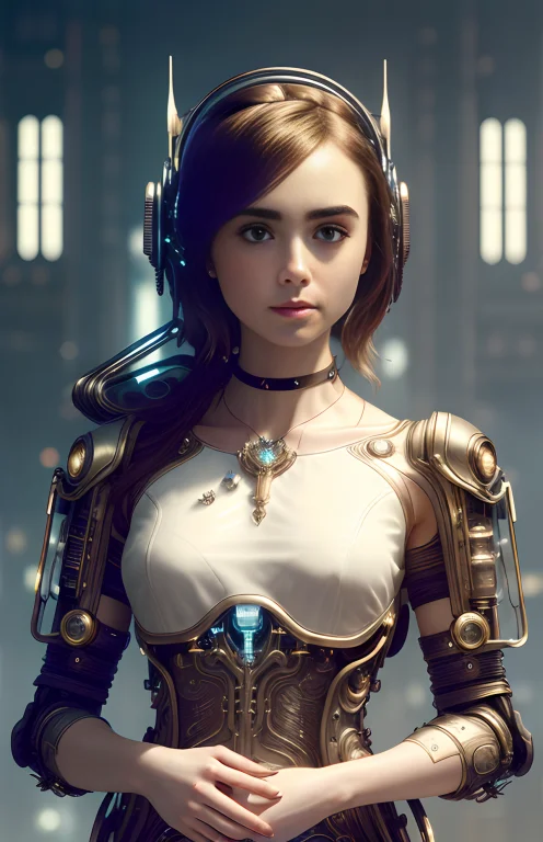 The Perfect Human Model Cute Angelic Lily Collins Posing, Ac...