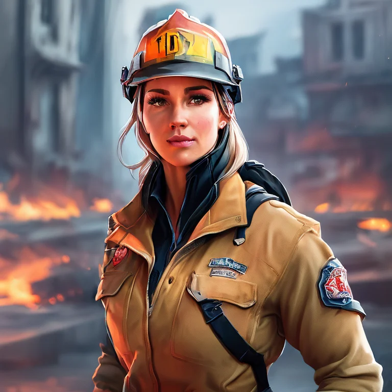 Female Firefighter In Toronto Scg768v4-portrait-beta
