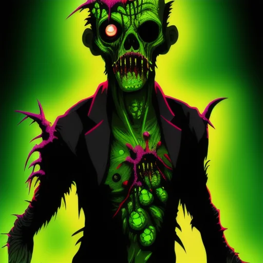 Photo Of A Monster Tryptophobitize Zombievector Rottingzombi...