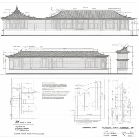 Chst Architectural Designs For A Buddhist Temple, Ingredient... — Stable Diffusion AI Prompt: chst architectural designs for a buddhist temple, Ingredients, instructions, Dim...