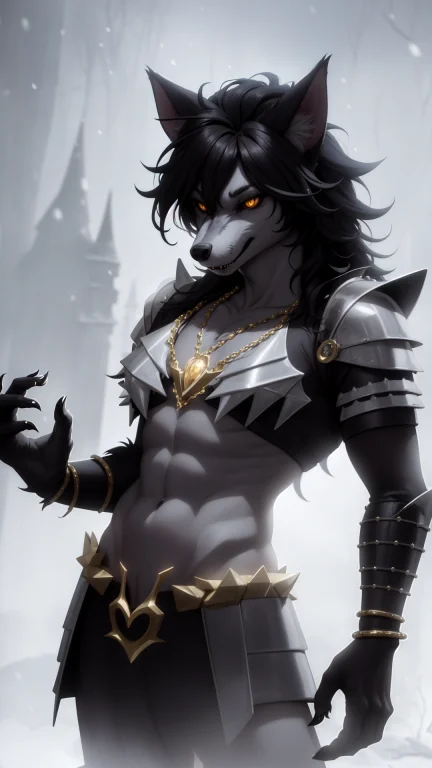 Werewolf1.4 With A Snout1.2, Snow, Snowing, Ice, Icicles, Fr...