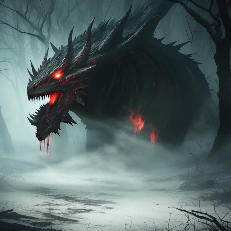 Demon, Sharp Teeth, Scary, Horrifying, Terrible, Blood, Gore...