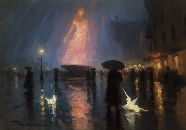 Cinematic Film Still 14. Konstantin Korovin Style Russian Im...