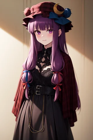 Masterpiece, Bestquality, 1girl, Solo, Goth1.2, Patchouli Kn... — Stable Diffusion AI Prompt: masterpiece, best_quality, 1girl, solo, (goth:1.2), patchouli knowledge, 