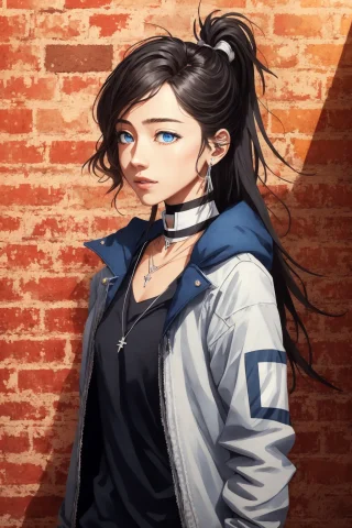 Best Quality, Intricate Details, Chromatic Aberration, Korra... — Stable Diffusion AI Prompt: best quality, intricate details, chromatic aberration, korra_shurik-2000 1girl,...