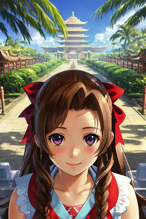 A Professional Photo Of The Aerith Gainsborough From Final F...