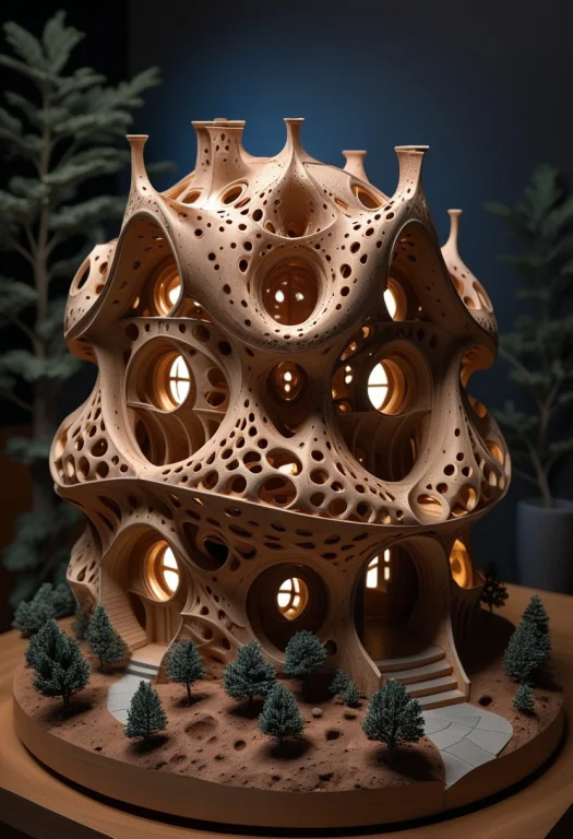 Masterpiece, Top Quality1.2, An Architectural Mathematical S...
