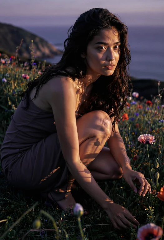 A Young Woman With Subtle Mixed Japanese And Latina Heritage...