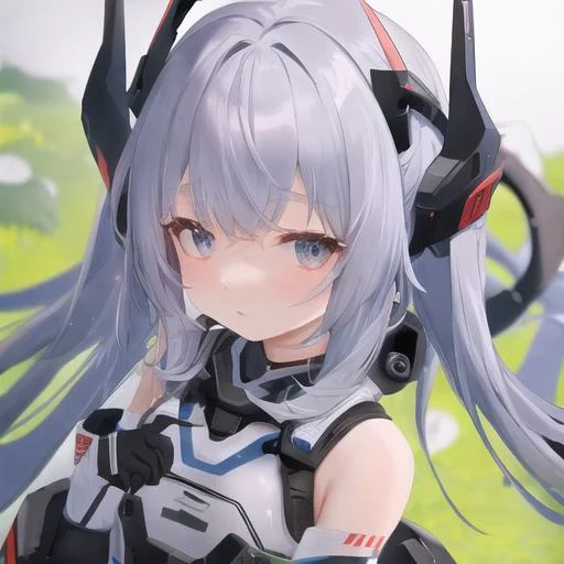 1girl, Plugsuit1.2, Gawr Gura1.2, White Background,