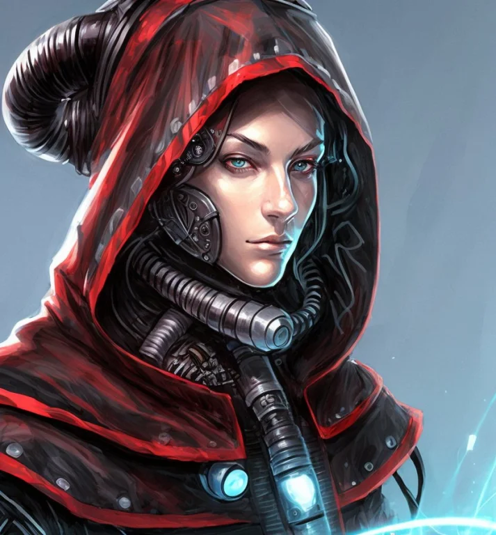 Cybernetic Hed In A Hood Hypernetmechanicus11